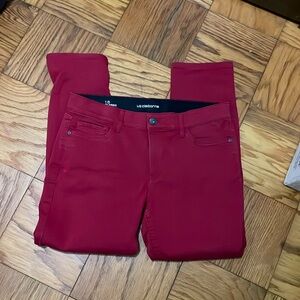 Women’s Liz Claiborne Red Jeans Size 16